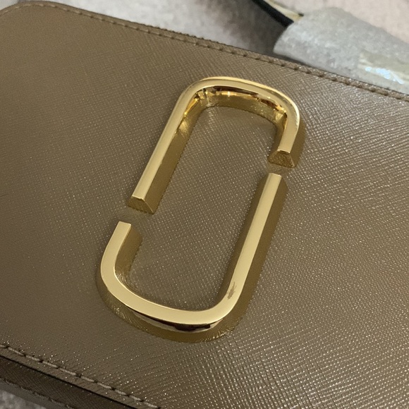 Marc Jacobs Snapshot Small Bag Taupe & White - Picture 3 of 13